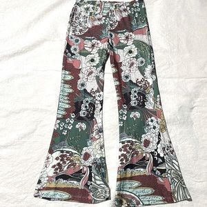 Novella Royale BOHO flared pants size XS